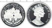 Продать Монеты Остров Мэн 1 крона 1996 Серебро