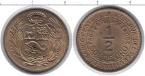 Продать Монеты Перу 1/2 соль 1961 