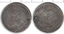 Продать Монеты Бранденбург 20 крейцеров 1770 Серебро