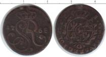 Продать Монеты Польша 1 грош 1768 Медь