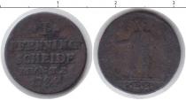 Продать Монеты Брауншвайг-Вольфенбюттель 1 пфенниг 1784 Медь