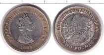 Продать Монеты Гибралтар 2 фунта 2004 Биметалл
