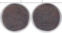 Продать Монеты Саксен-Кобург-Саалфелд 1 геллер 1760 Медь