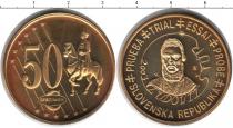 Продать Монеты Словения 50 евроцентов 2003 Медь