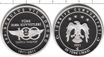 Продать Монеты Турция 50 лир 2011 Серебро