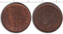 Продать Монеты Индия 1/2 пайса 1939 Медь