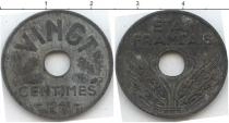 Продать Монеты Франция 5 сентим 1941 Цинк