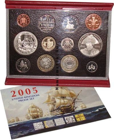 Продать Подарочные монеты Великобритания Выпуск монет 2005 2005 