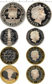 Продать Подарочные монеты Великобритания Выпуск монет 2009 2009 