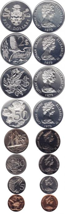 Продать Подарочные монеты Каймановы острова Каймановы острова 1972 1972 