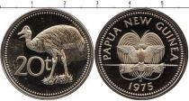 Продать Подарочные монеты Папуа-Новая Гвинея 20 тоа 1975 