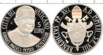 Продать Подарочные монеты Ватикан 100 летие со дня рождения папы римского Иоанна Павла I 2012 Серебро