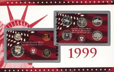 Продать Подарочные монеты США США 1999 1999 