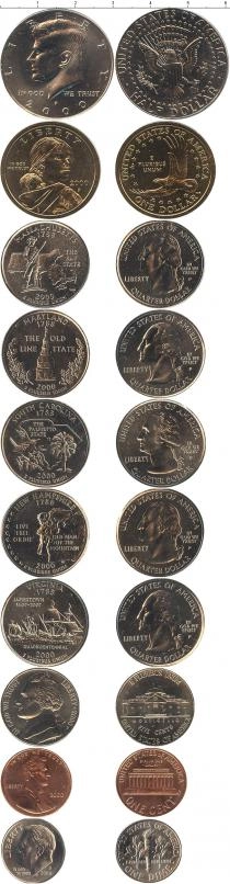Продать Подарочные монеты США США 2000 2000 