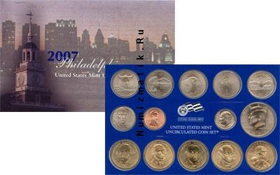 Продать Подарочные монеты США Выпуск 2007 года 2007 
