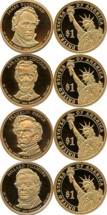Продать Подарочные монеты США Президенты США 2010 