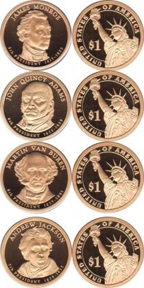 Продать Подарочные монеты США Президенты США 2008 
