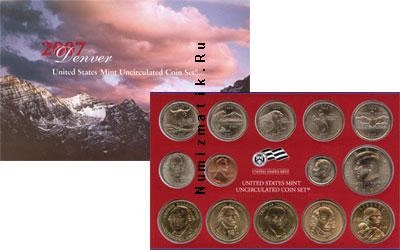 Продать Подарочные монеты США Выпуск 2007 года 2007 