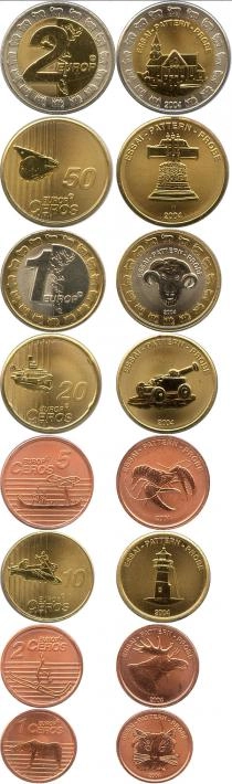 Продать Подарочные монеты Фарерские острова Выпуск 2004 2004 