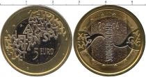 Продать Подарочные монеты Финляндия 5 евро 2006 Биметалл