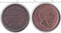 Продать Монеты Баден 1 крейцер 1829 Медь