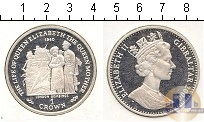 Продать Монеты Гибралтар 1 крона 2000 Серебро