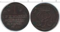Продать Монеты Брауншвайг-Люнебург-Каленберг-Ганновер 1 пфенниг 1750 Медь