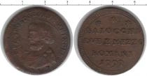 Продать Монеты Ватикан 1 байоччи 1797 Медь