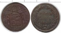 Продать Монеты Ватикан 1/2 байоччи 1840 Медь