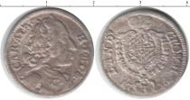 Продать Монеты Вюртемберг 3 крейцера 1776 Серебро