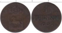 Продать Монеты Ганновер 1 пфенниг 1857 Серебро