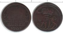 Продать Монеты Германия 1 пфенниг 1761 Медь