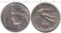 Продать Монеты Италия 20 сентесим 1913 Медно-никель