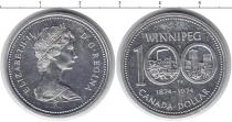 Продать Монеты Канада 1 доллар 1999 Серебро