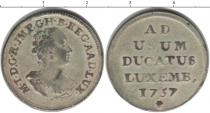 Продать Монеты Люксембург 1 дукат 1757 Серебро
