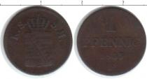 Продать Монеты Саксе-Альтенбург 1 пфенниг 1865 Медь