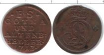 Продать Монеты Саксе-Альтенбург 1 хеллер 1713 Медь