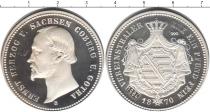 Продать Монеты Саксен-Кобург-Готта 1 талер 1870 Серебро