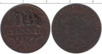 Продать Монеты Саксен-Майнинген 1 1/2 пфеннига 1759 Медь
