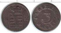 Продать Монеты Саксен-Майнинген 3 пфеннига 1830 Серебро