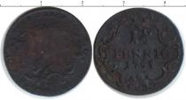 Продать Монеты Саксония 1 1/2 пфеннига 1755 Медь