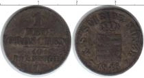 Продать Монеты Саксония 1 грош 1846 Серебро