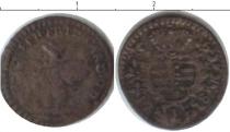 Продать Монеты Саксония 1 крейцер 1758 Медь