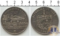 Продать Монеты Куба 1 песо 2001 Медно-никель