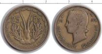 Продать Монеты Французская Западная Африка 25 франков 1956 