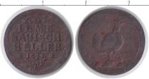Продать Монеты Хеннеберг-Ильменау 1 геллер 1694 Медь