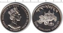 Продать Монеты Фарерские острова 50 пенсов 2002 Медно-никель