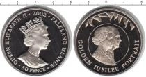 Продать Монеты Фолклендские острова 50 пенсов 2002 Медно-никель