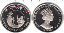 Продать Монеты Фолклендские острова 50 пенсов 2002 Медно-никель