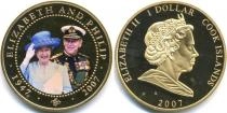 Продать Монеты Острова Кука 1 доллар 2007 Латунь
